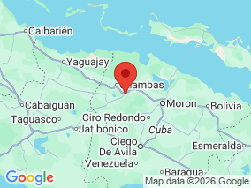 Map of Site Report: Calvario, Cuba